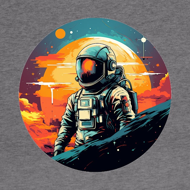 astronaut by weirdesigns